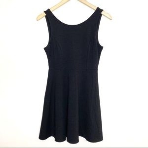 Lulu’s black fit and flare dress